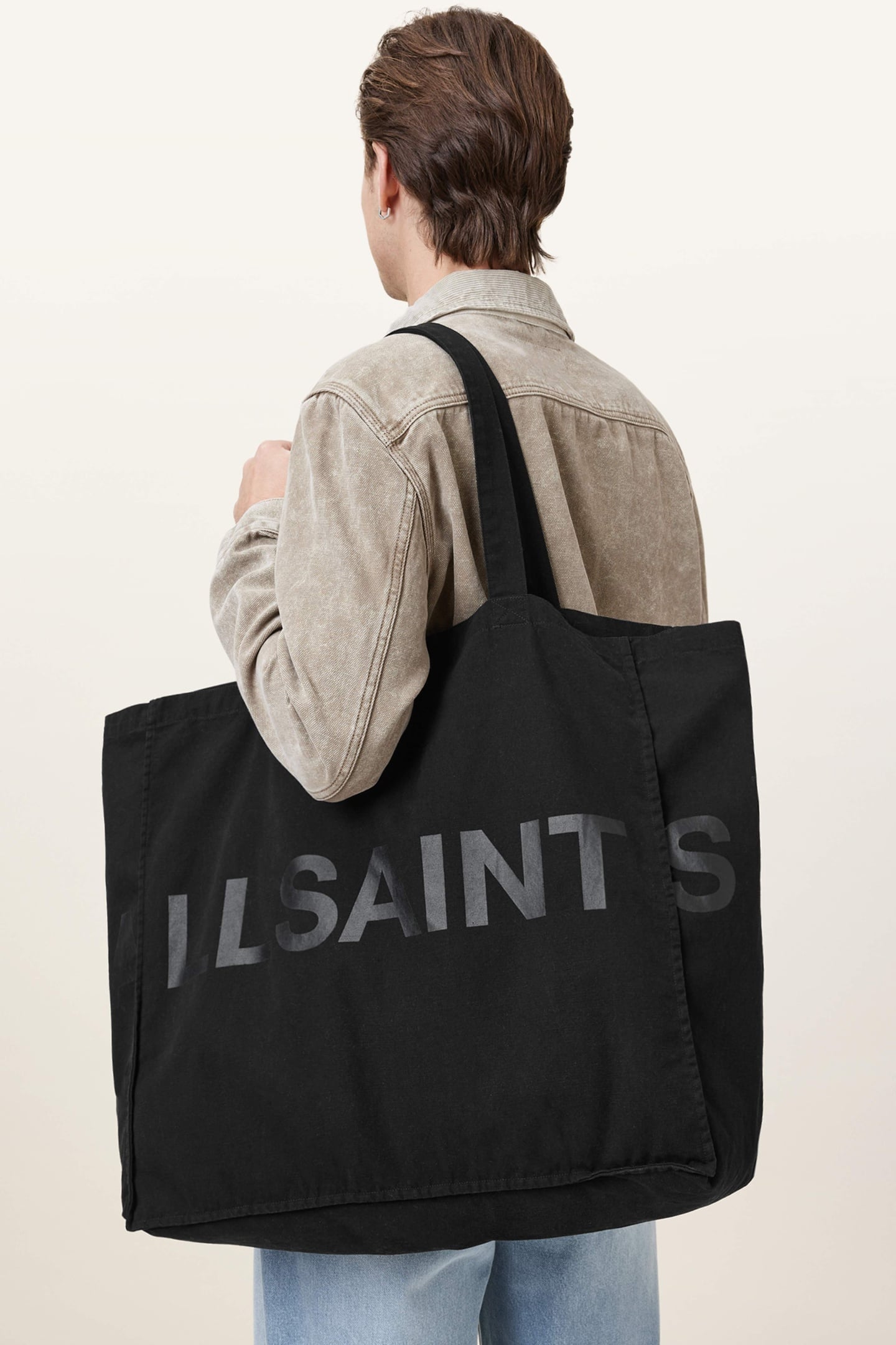 LARGE BIGGY TOTE BLACK 5