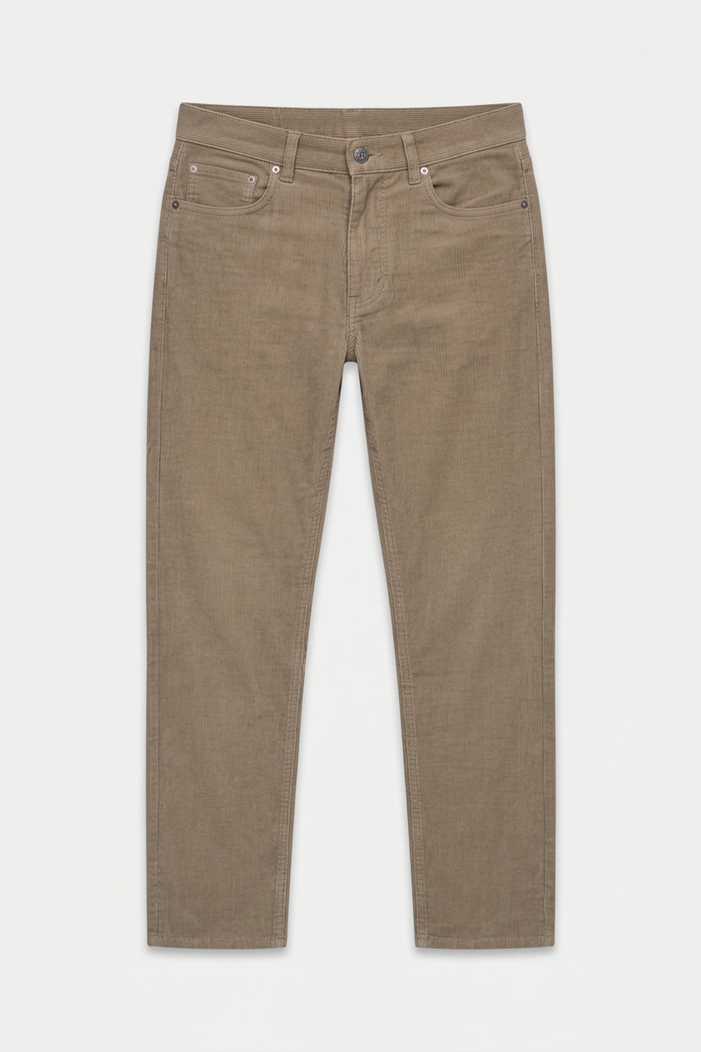 EDEL CORD TROUSERS KHAKI 3