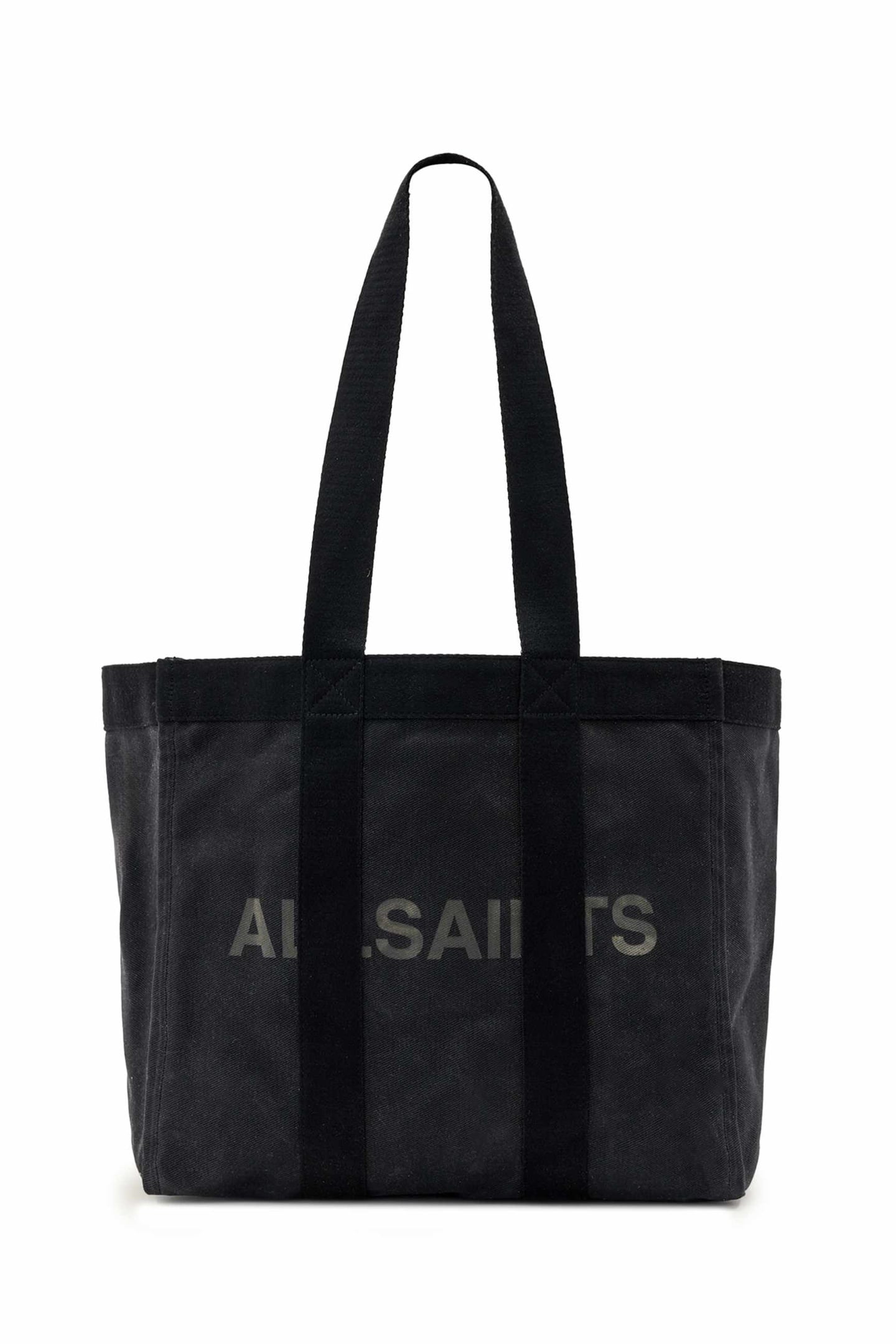 LAYO CANVAS TOTE WASHED BLACK 1