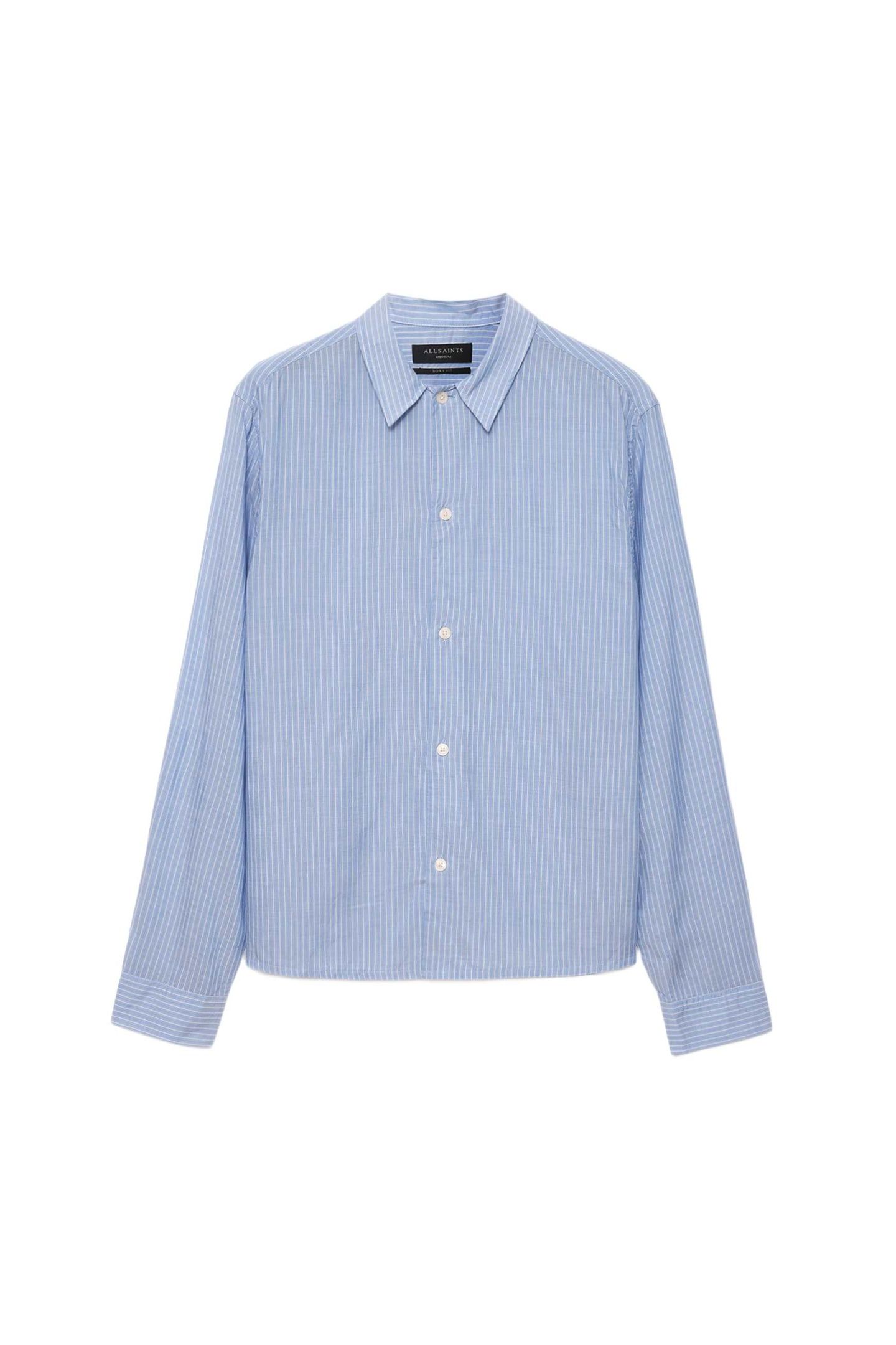 FURROW LS SHIRT AERO BLUE 4