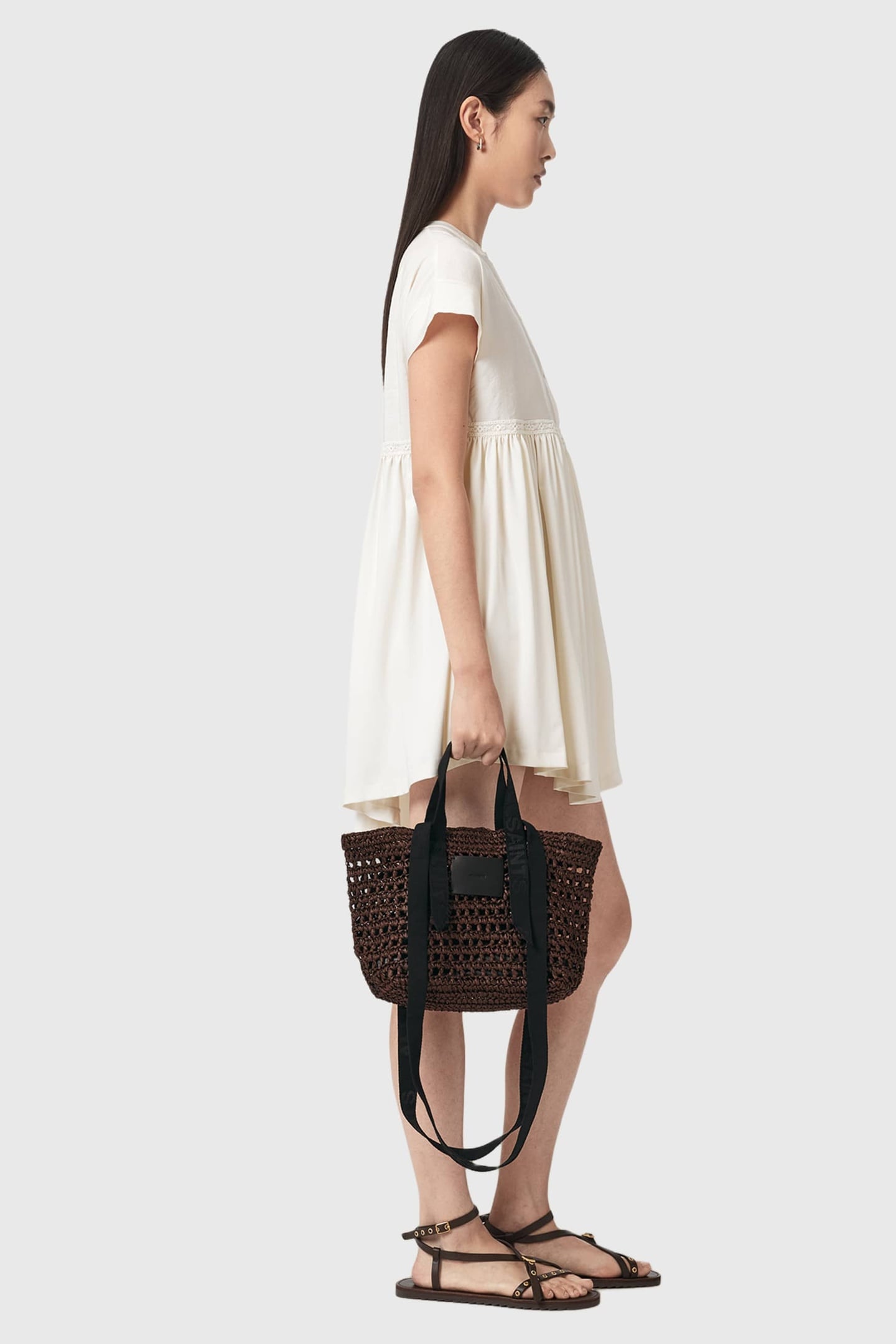 CELAYNE PAPER MESH COGNAC BROWN 3
