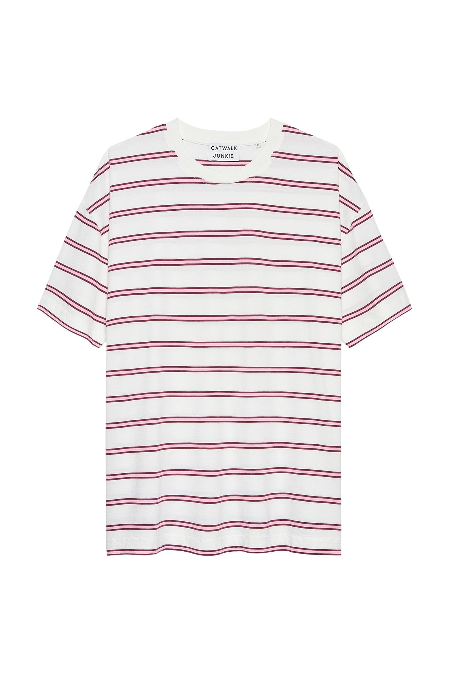 OVERSIZED STRIPED TSHIRT ROSEBLOOM 4