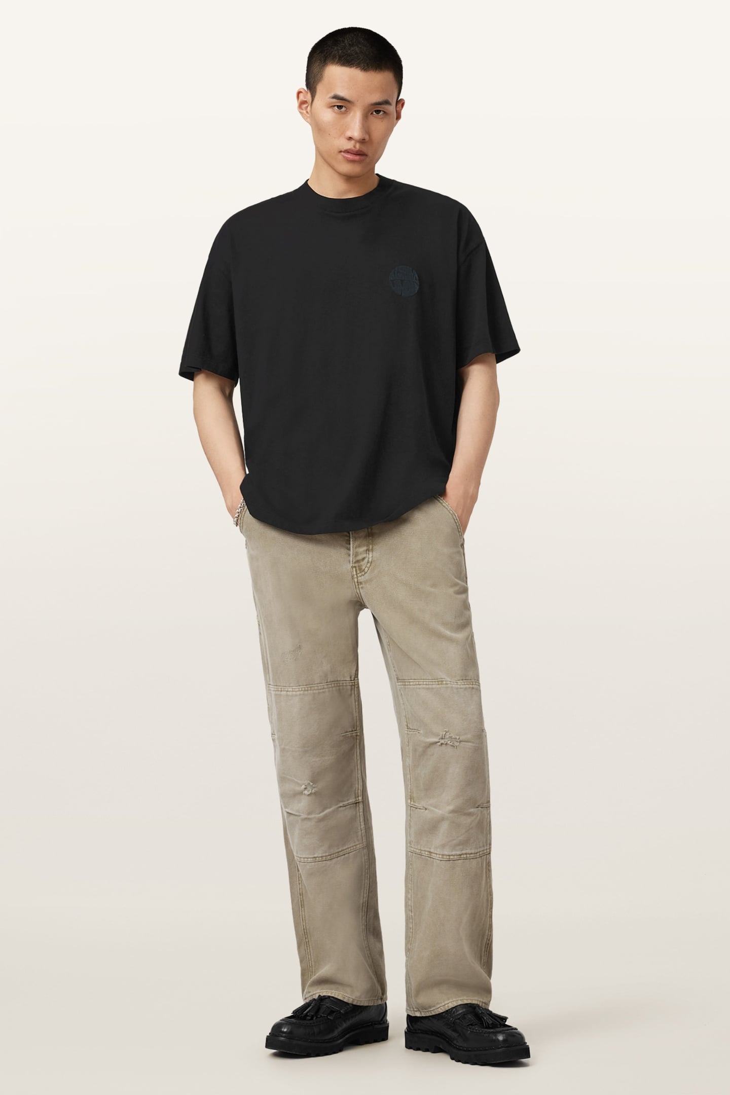 WAVED SS CREW JET BLACK 1