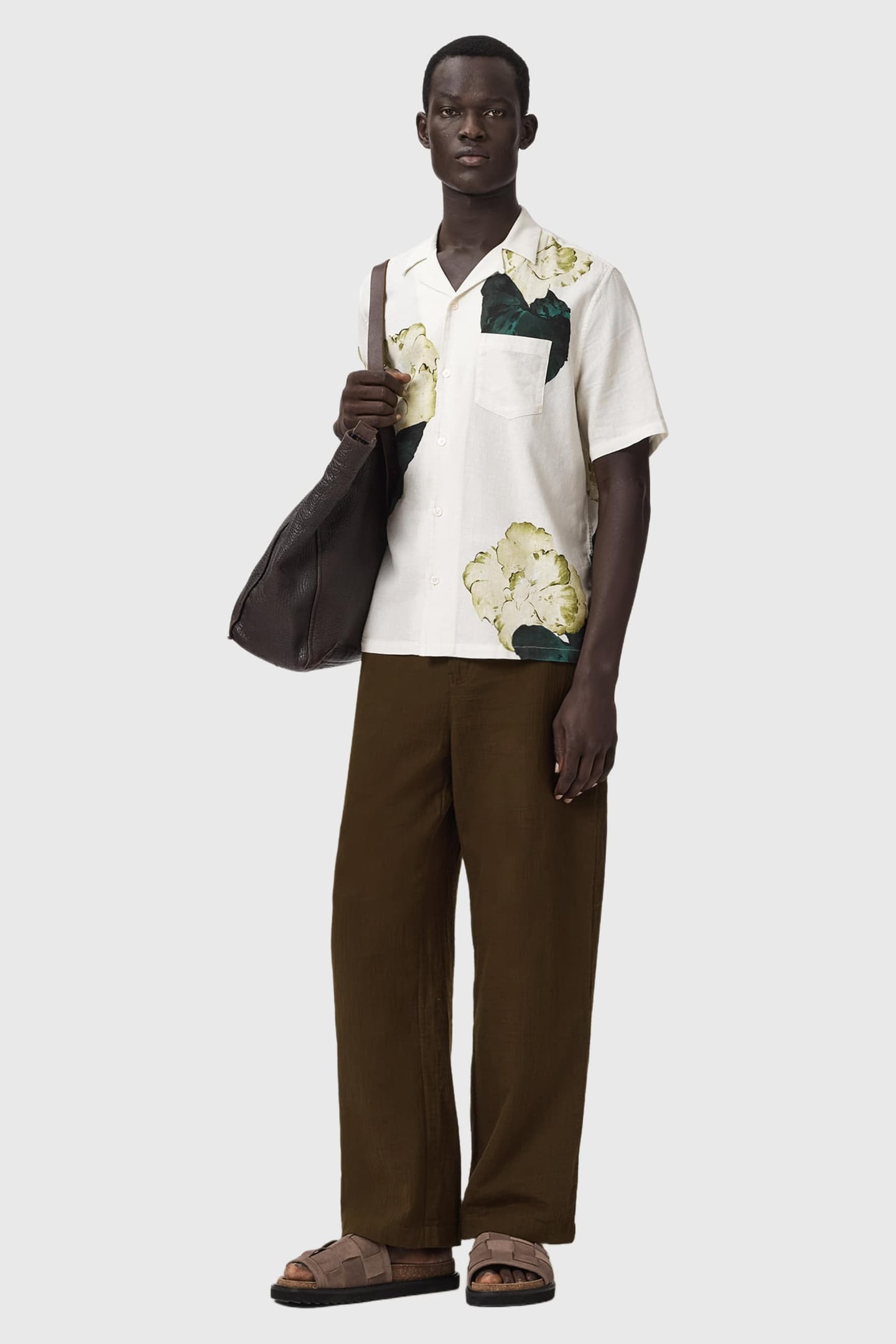 TAIKO TROUSER IRIS BROWN 1