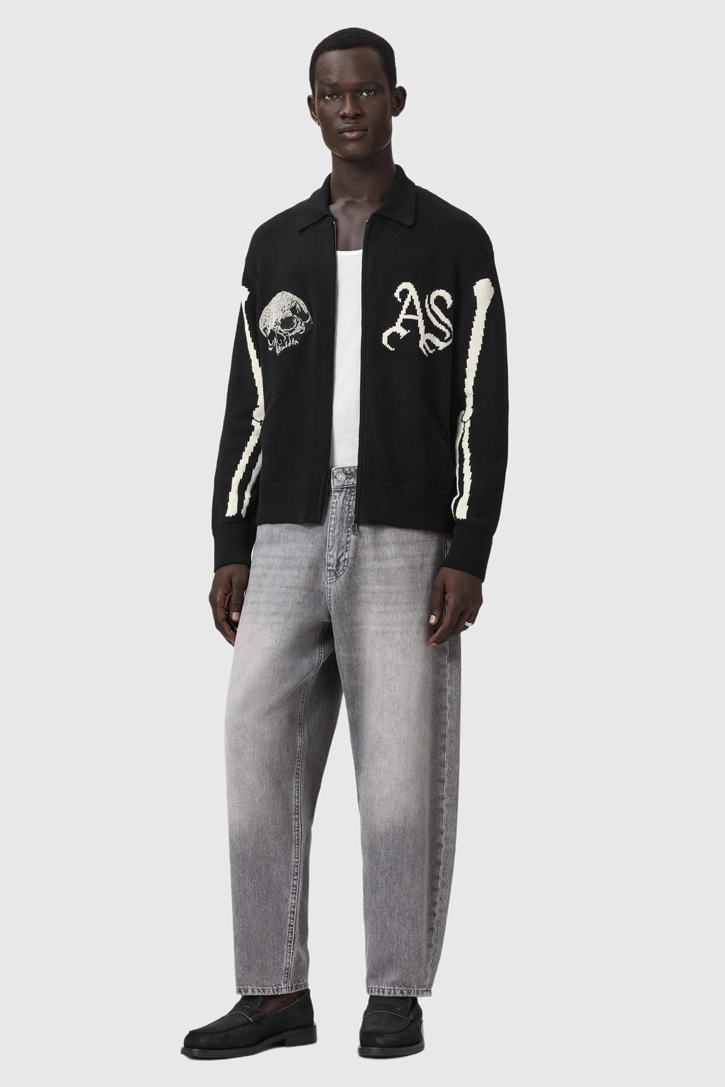 ADRIAN CARDIGAN BLACK 1