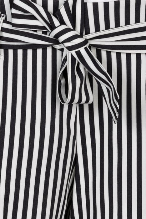 TROUSERS STRIPE STRETCH BLACK SHELL 1