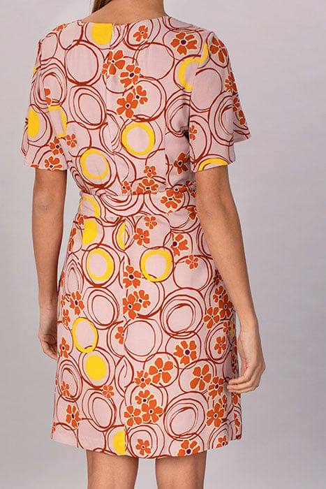 DRESS WITH KNOT ON THE SIDE MULTI 2