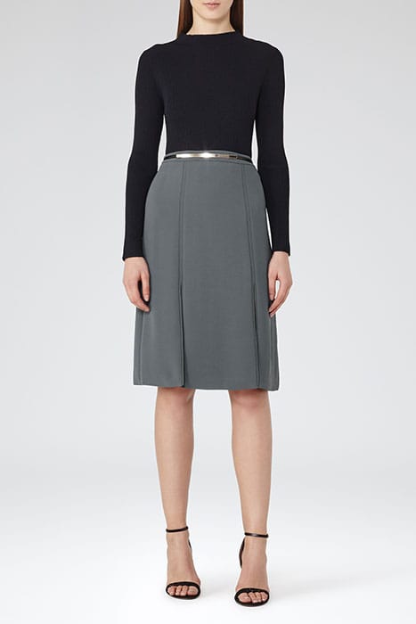 ENNIS KINGFISHER MIDI SKIRT 4