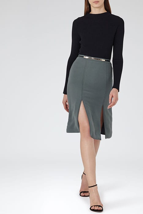 ENNIS KINGFISHER MIDI SKIRT 5