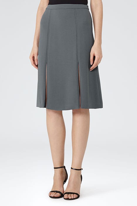 ENNIS KINGFISHER MIDI SKIRT 2