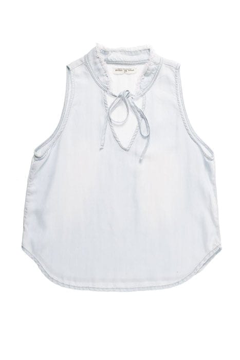 GIRLS SIL TOP STYLISH BLUE 1
