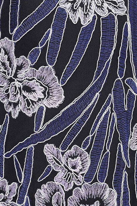ESTELLE EMBROIDERED FLORA MINI DRESS 7