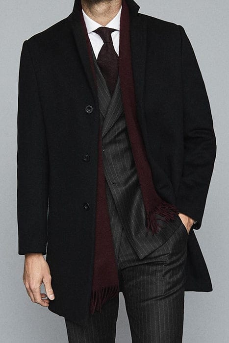 SALAN B-DB CHALK STRIPE P CHARCOAL C2 SMOKE GREY 3