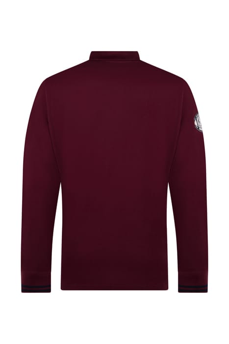 CUSTOM FIT COTTON POLO RED RU 2