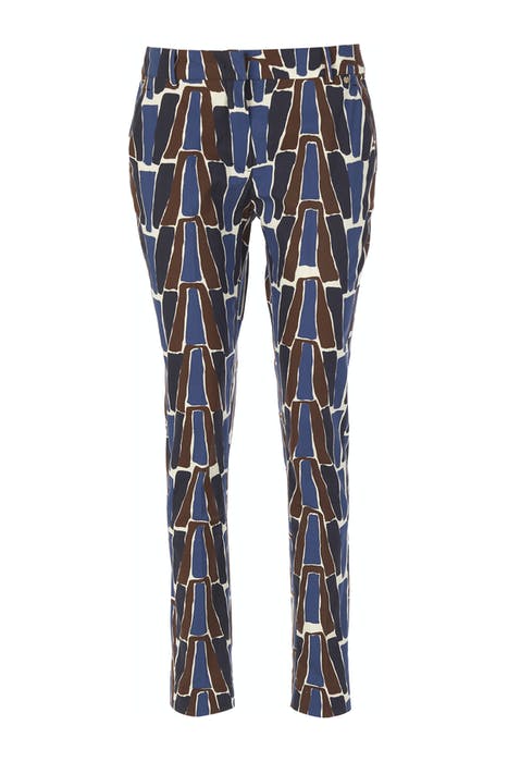 COTTON CHINO PANTS BLUE W90195 1