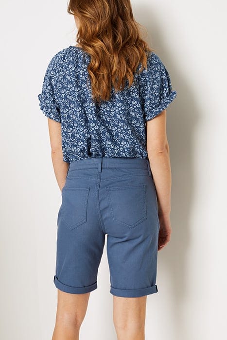 BERMUDA DENIM SHORT DUSTY NAVY 1