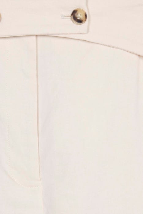 APEMAYA PANTALONE TELA DI LINO SWAN WHITE 3