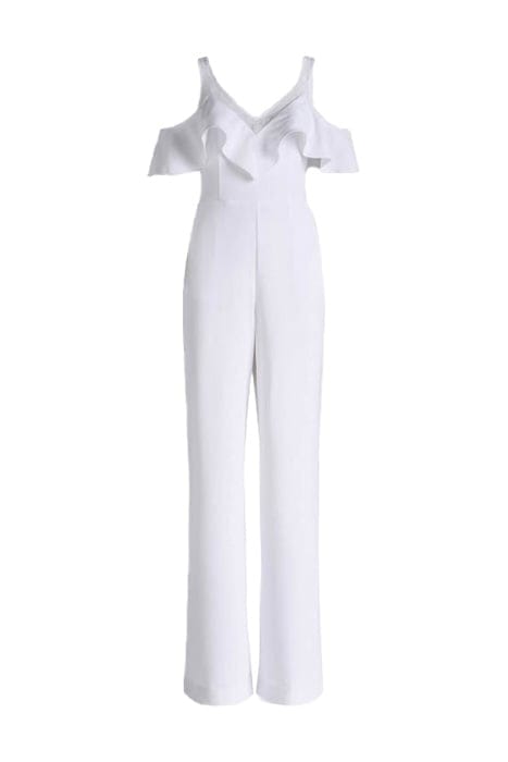 MARCIANO BY GUESS ATHENA JUMPSUIT TRUE WHITE A000 1