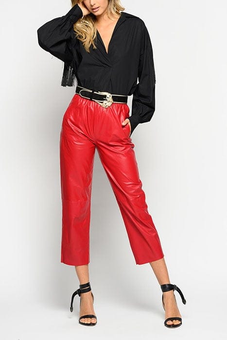 VEGETARIANA 3 BLUSA POPELINE S BLACK 5