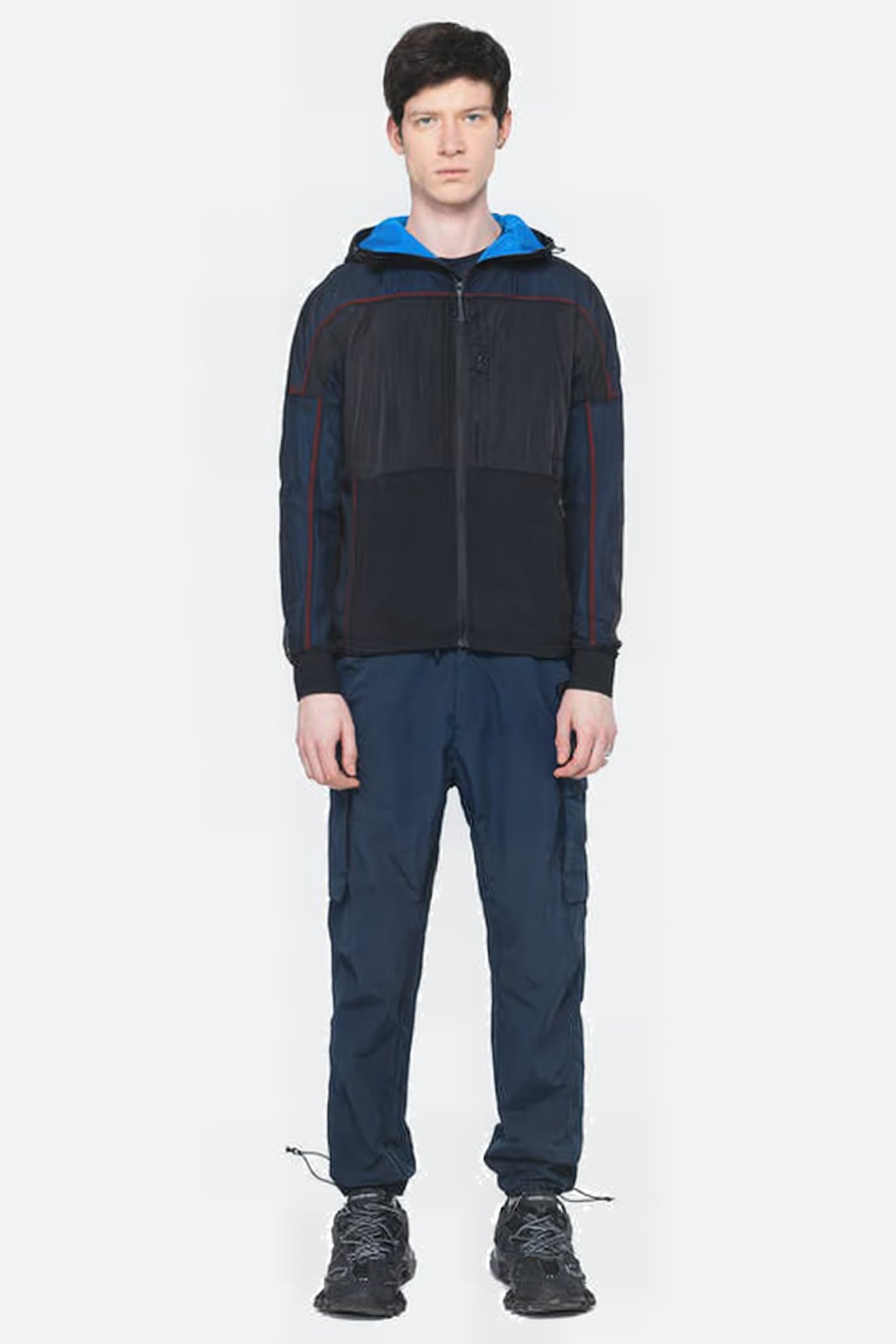 NM01 - ARGON BLACK BLUE MESH 1