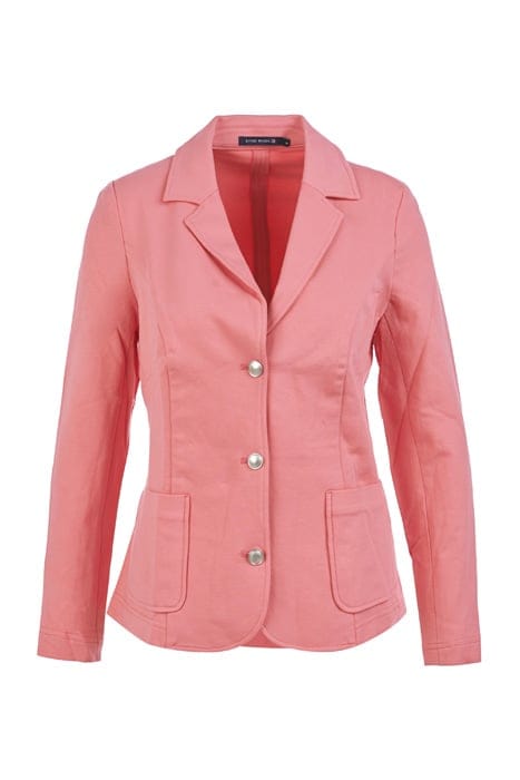 FLEECE BLAZER APPLIED POCKET PINK 2