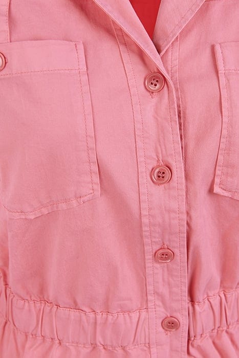 DRESS WITH ELATIC WAIST PINK 3