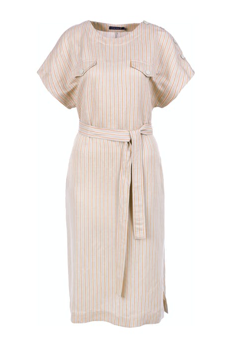 DRESS CHESTPKT FLAP BROWN 1