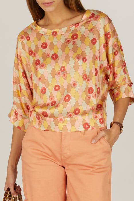 KIMONO SLEEVE SHIRT PINK 5