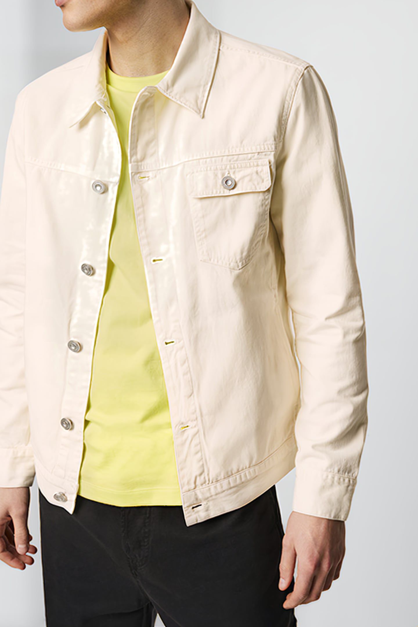 INTER PEACH DRILL JACKET CLASSIC CREAM 2