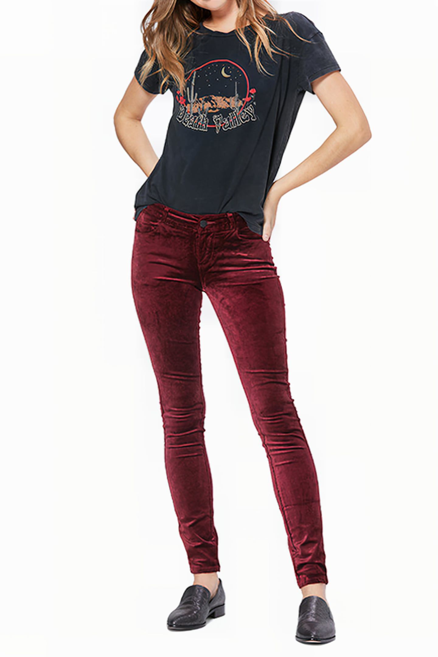 VERDUGO ULTRA-SKINNY BURGUNDY 6