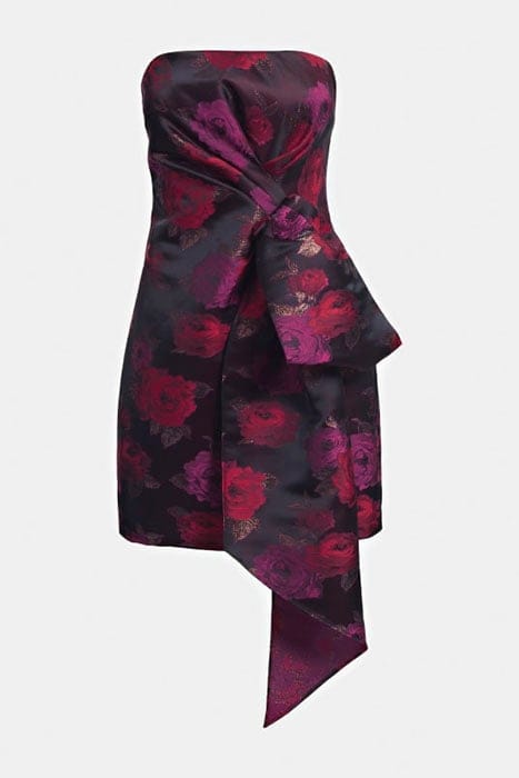 MARCIANO BY GUESS NIGHT ROSE DRESS NIGHT ROSE JACQUARD 1