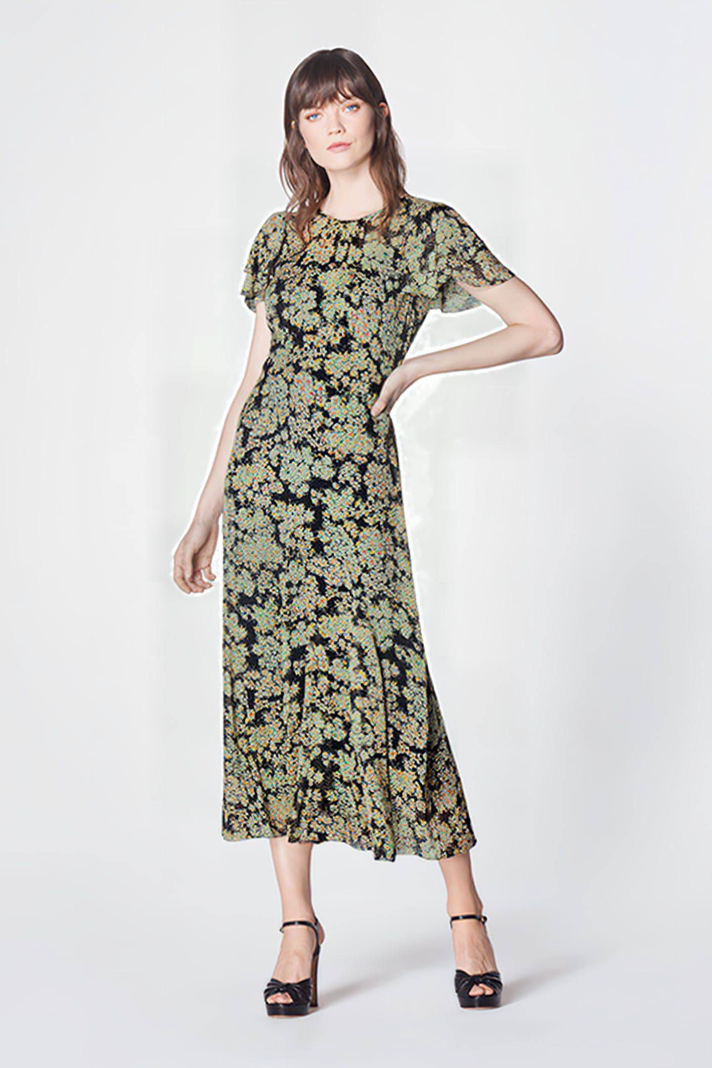 maxi dress ashburn Amryn Color Block Tiered Maxi Dress – Elsie & Zoey