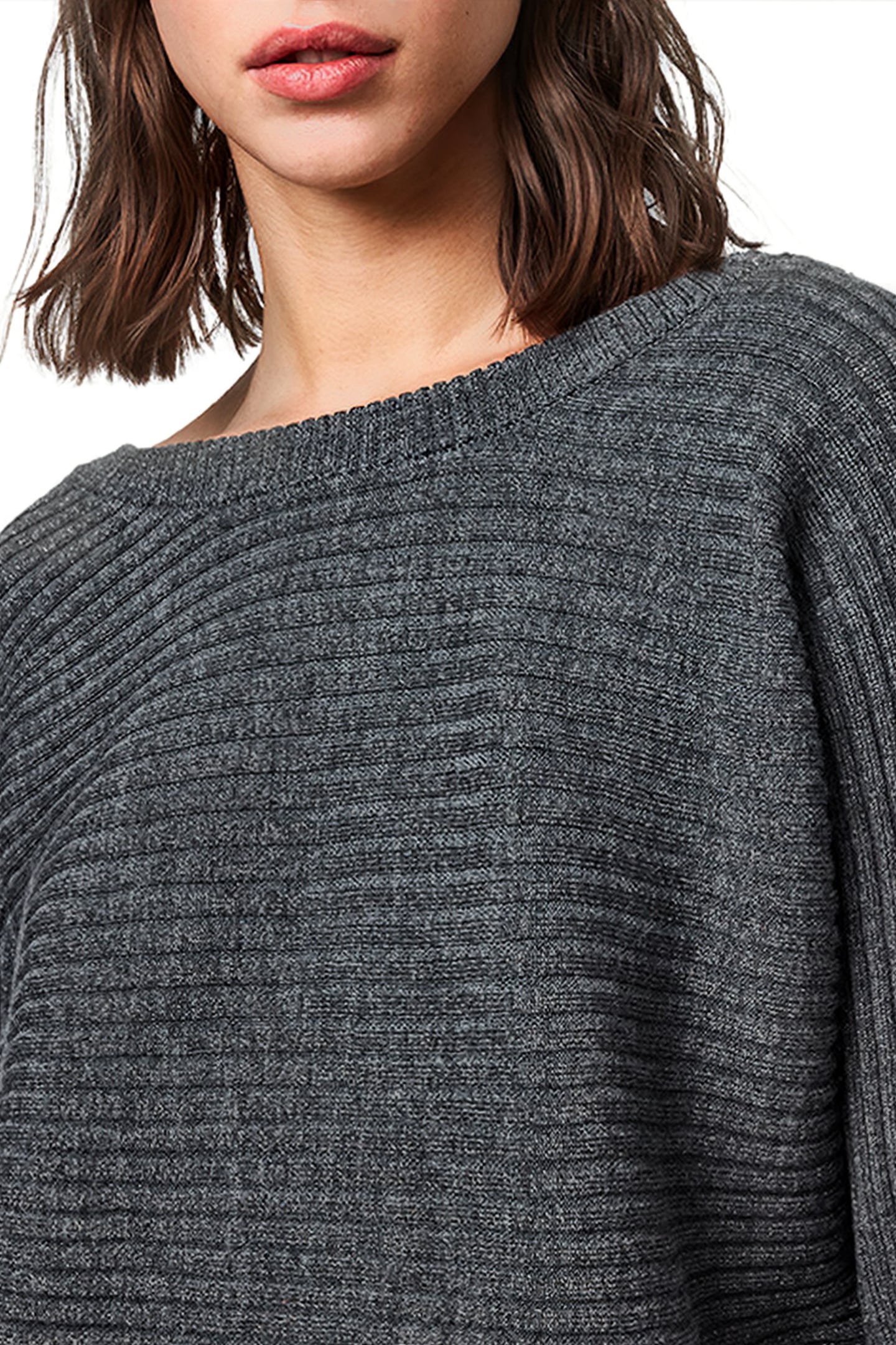 EVA METAL DRESS CHARCOAL GREY 5