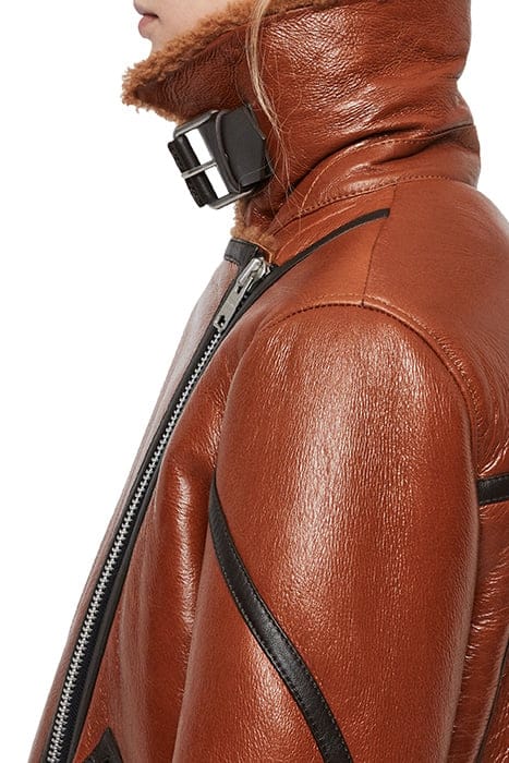HAWLEY SHEARLING RUST BROWN 6