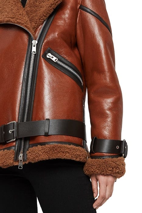 HAWLEY SHEARLING RUST BROWN 8