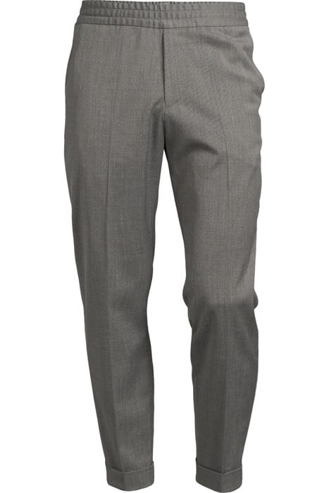 M. TERRY CROPPED TROUSER GREY MEL. 1