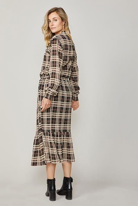 DRESS CRINKLE CHECK BLACK 3