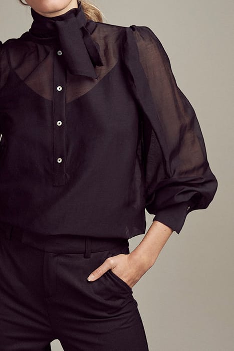 JOSEPHINE ORGANZA BLACK 1