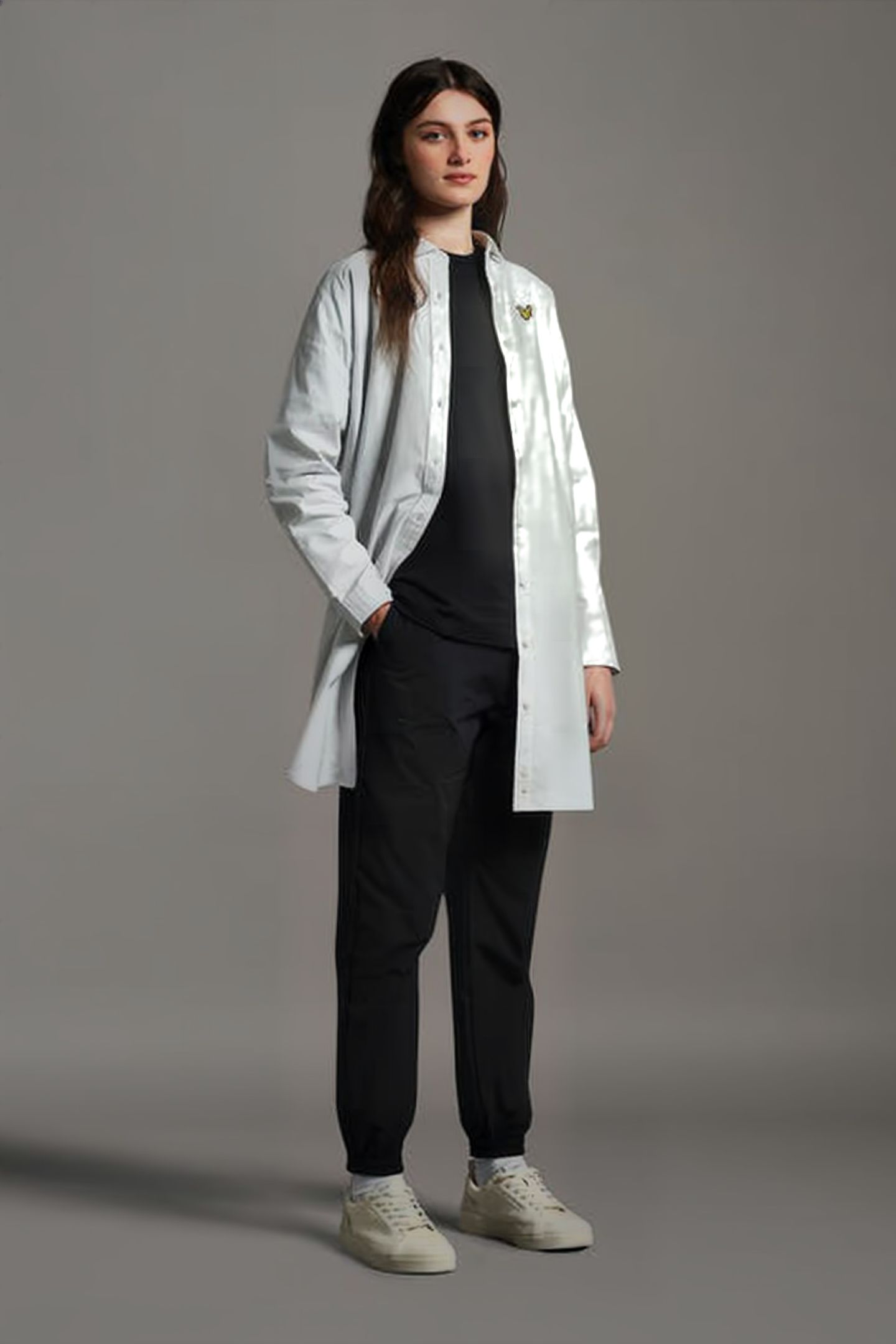 OVERSIZED SHIRT DRESS CLOUD 1