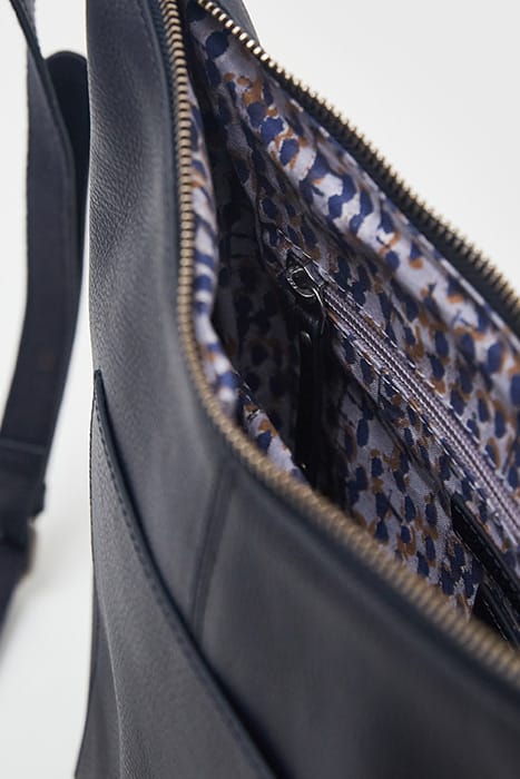 FERN LEATHER CROBODY DARK NAVY 3