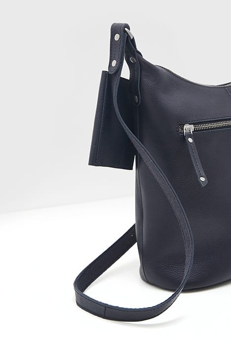 FERN LEATHER CROBODY DARK NAVY 2