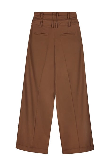 BROWN HECK PANTS 4