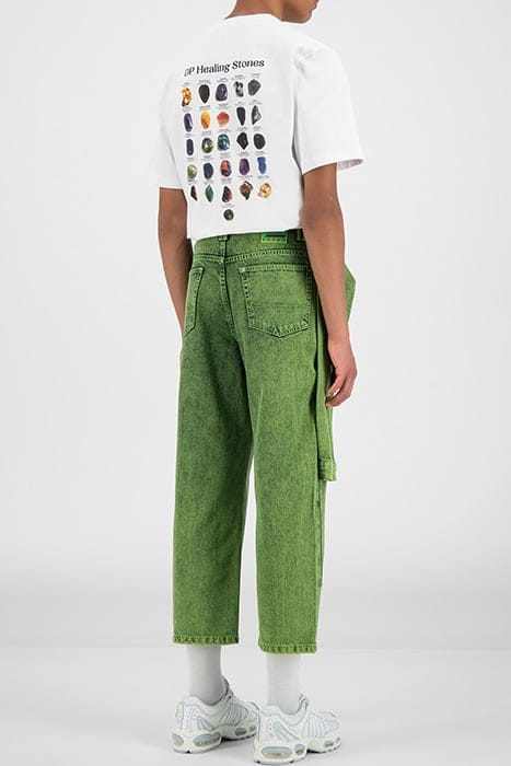 GREEN DENIM HOSNI PANTS 2