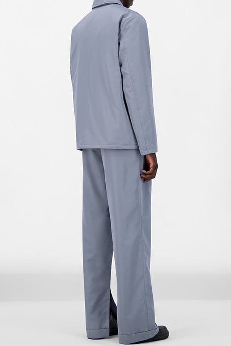 GREY BLUE JAMA PADDED JACKET 2