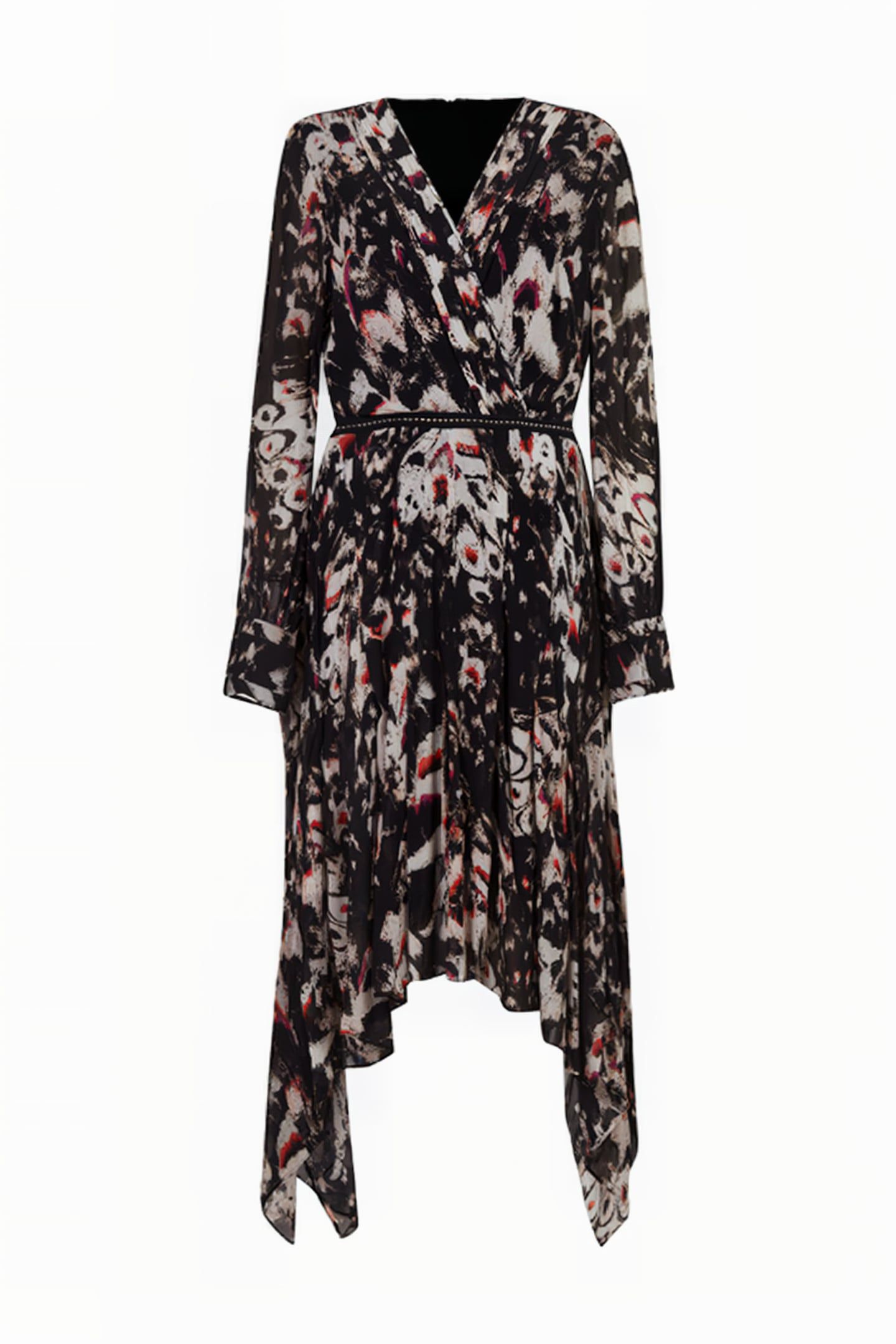 LIZIA WING DRESS BLACK 1