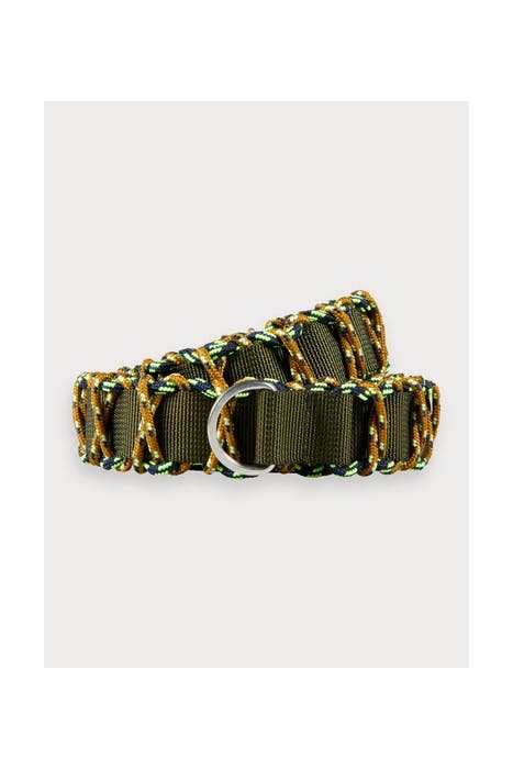 AMS BLAUW TECHNICAL BRAIDED BELT COMBO A 1