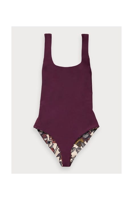 REVERSIBLE BATHING SUIT IN ECONYL™ QUALITY COMBO A 3