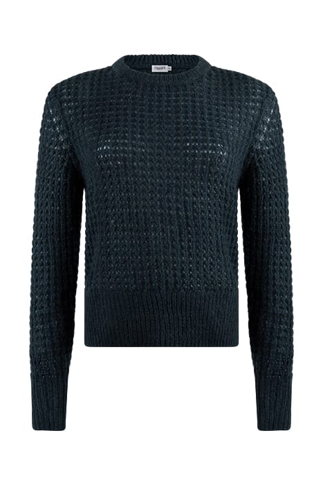 HELEN MOHAIR SWEATER PACIFIC BL 1