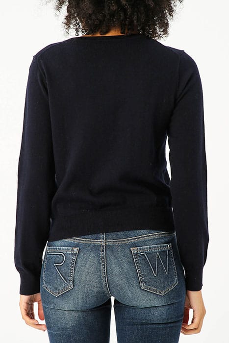 BASIC CREWNECK BUTCARD LS BLUE 2