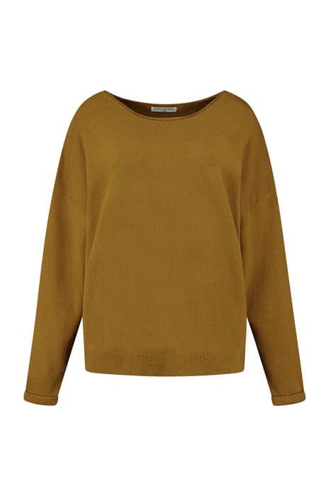 ZANE KNIT COZY BROWN 1